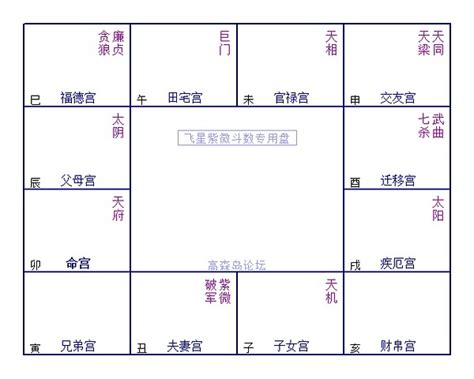 紫薇星|紫微斗数——紫微星十二宫详解